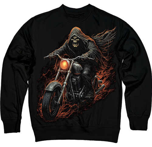 Свитшот - Grim Reaper Riding