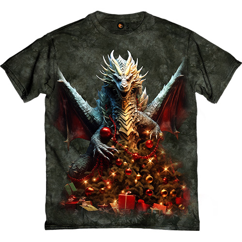  - Dragon and Christmas Tree