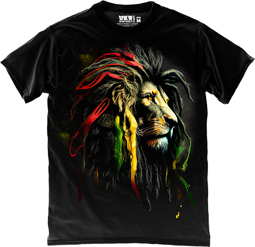 Футболка - Reggae Lion - Лев