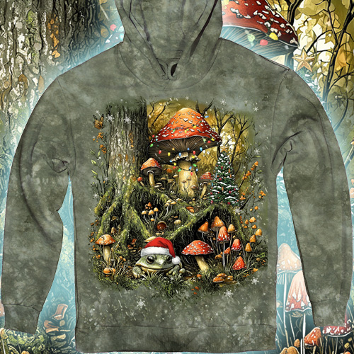 Лісові Гриби та Жабка на Різдво