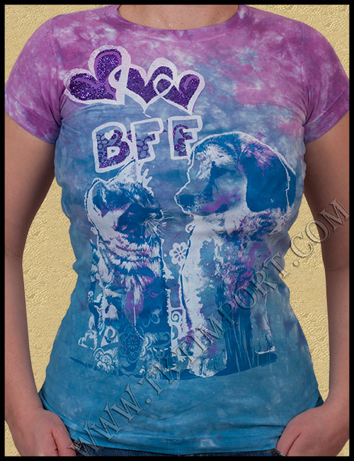 Женская футболка - Liquid Blue - BFF