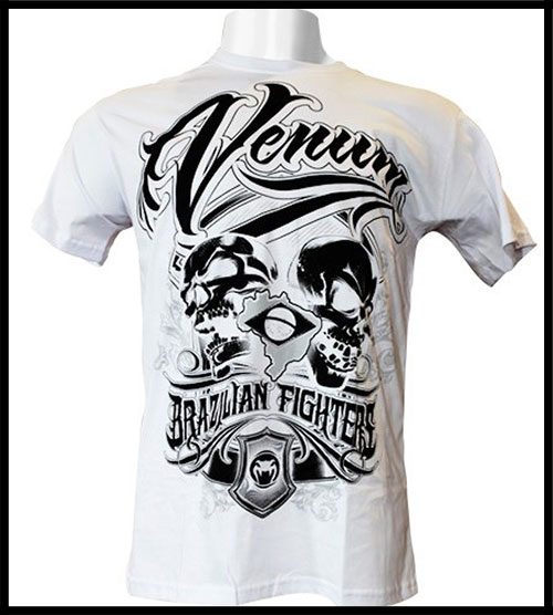 Venum - Футболка - Brazilian Fighters - Tshirt - Ice - Creative Line