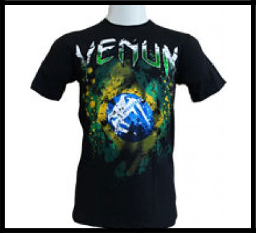 Venum - Футболка - Brazilian Flag - Tshirt - Premium Series