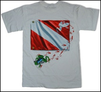 Amphibious - Футболка мужская - Frog Flag
