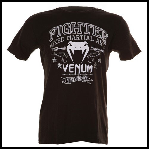 Venum - Футболка - Fighter - Tshirt - Black