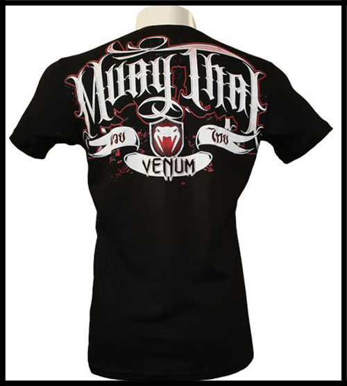 Venum - Футболка - Muay Thai Fighters - Tshirt Black - Creative Line