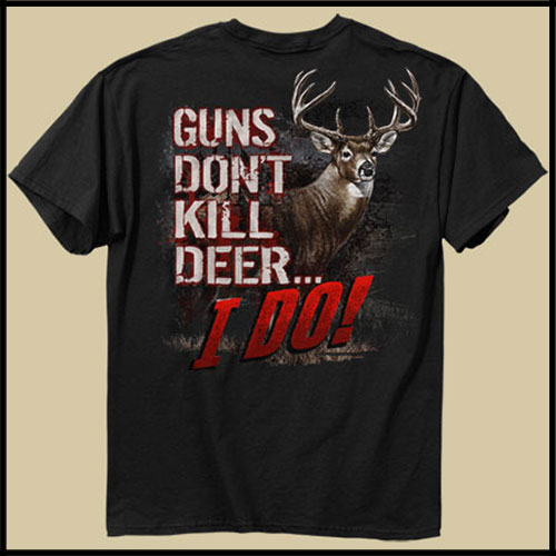 Футболка Buck Wear - Guns Dont Kill