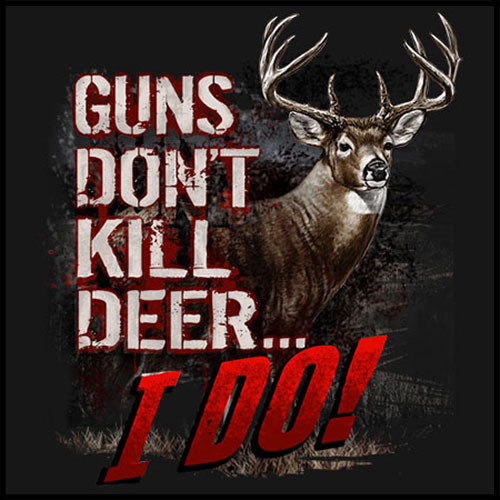 Футболка Buck Wear - Guns Dont Kill