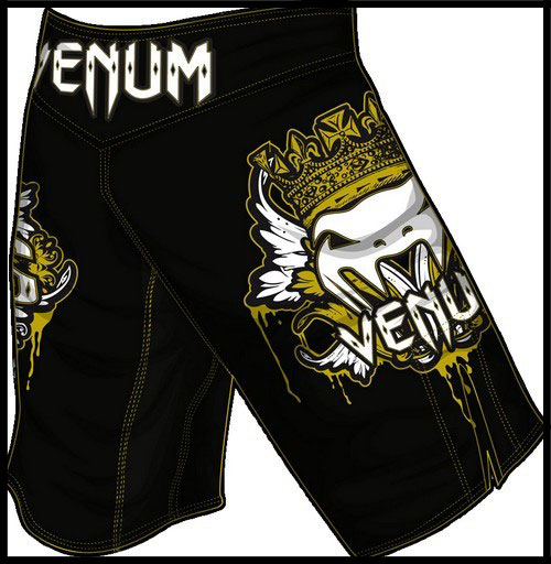 Venum - Шорты - Kings MMA - Fightshorts - Black