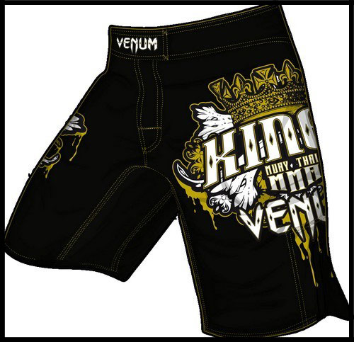 Venum - Шорты - Kings MMA - Fightshorts - Black