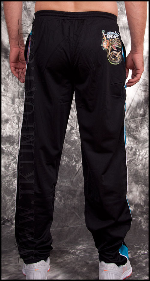 Мужские спортивные брюки Ed Hardy - MSNPA842 - Black