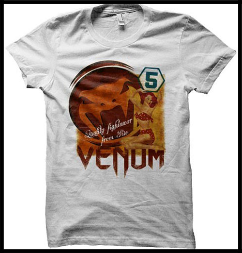 Venum - Футболка - Pinup 5 - Tshirt - Ice