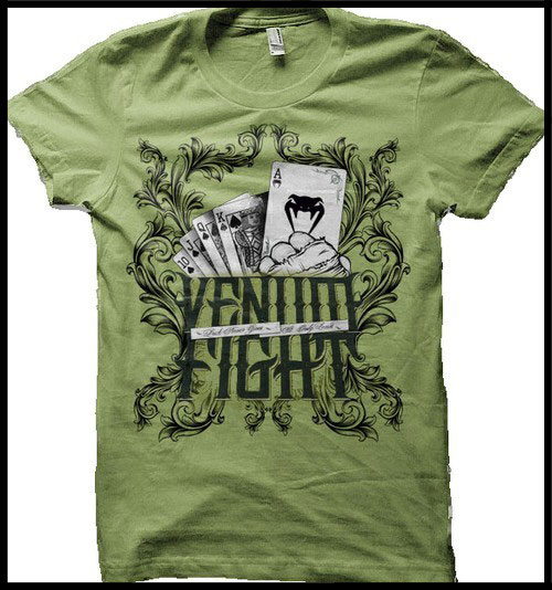 Venum - Футболка - Poker - Tshirt - Green