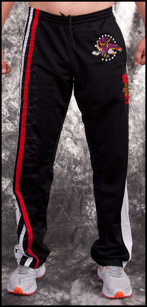 Мужские спортивные брюки Ed Hardy - SMLOEAG804 - Black