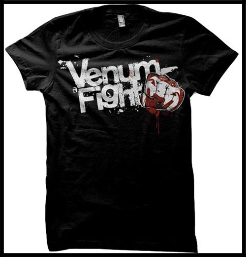 Venum - Футболка - Striker - Tshirt - Black
