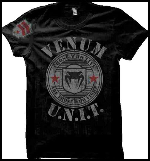 Venum - Футболка - Unit - Tshirt - Black
