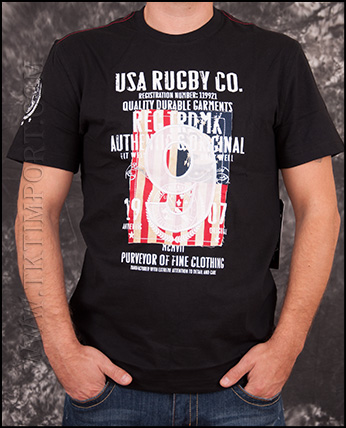 USA Rugby -  Футболка мужская - GB121107- Black