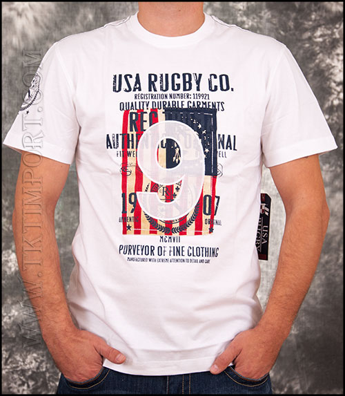 USA Rugby -  Футболка мужская - GB121107- White