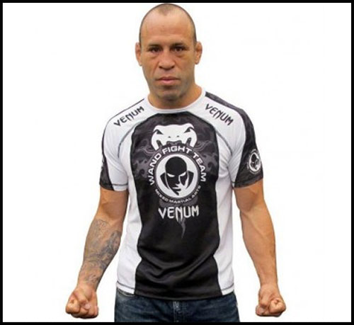 Venum - Футболка - Wanderlei Silva UFC 147 Walk-Out Dry Fit - T-shirt - Black-White