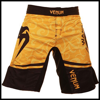 Venum - Шорты - Wanderlei Silva UFC 139 - Fightshorts - Black Yellow