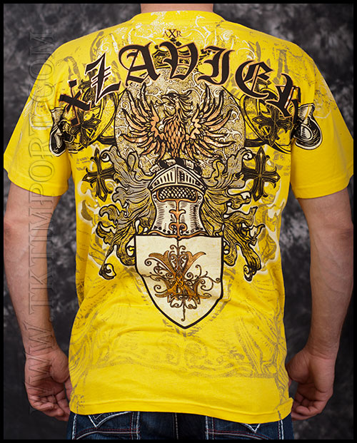 Футболка Xzavier - Classic Heraldry - Yellow