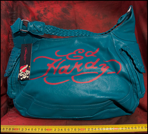 Ed Hardy - Коллекция ВЕСНА 2012 - Сумка женская - Yvette - Hobo - Blue