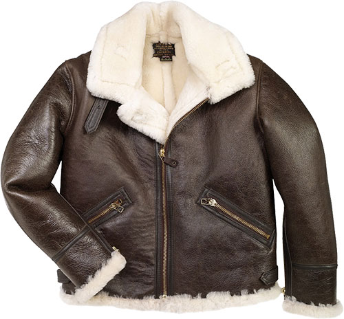 Сockpit USA - Куртка Мужская - B-9 Authentic American Shearling Jacket - Z2105 - Brown