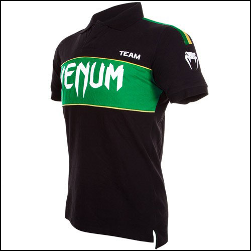 Venum - Футболка - TEAM POLO - BLACK-GREEN
