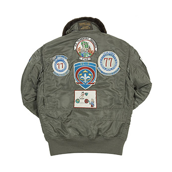 Куртка мужская G-1 US Fighter Weapons с патчами Cockpit USA
