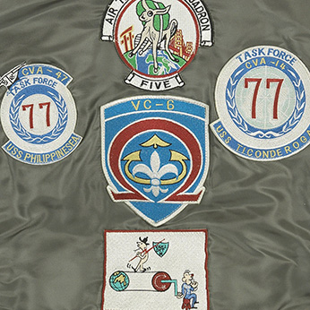 Куртка мужская G-1 US Fighter Weapons с патчами Cockpit USA