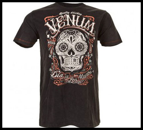 Venum - Футболка - Santa Muerte - T-shirt - Black