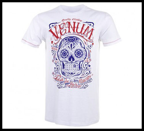 Venum - Футболка - Santa Muerte - T-shirt - Ice
