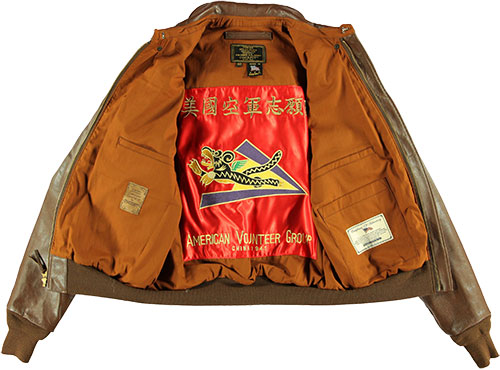 Сockpit USA - Куртка Мужская - Vintage Pearl Harbor A-2 Flight Jacket Goatskin - Z21D009G - Russet
